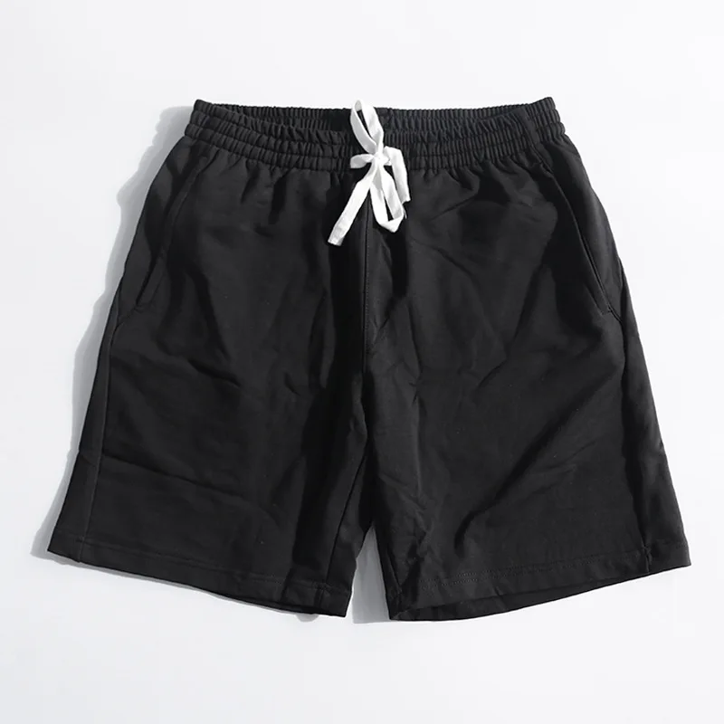 Новые поступления Мужские Плюс Размер повседневные Летние Пляжные Шорты однотонные черные спортивные штаны мужские фитнес тренировки мужские модные джоггеры одежда