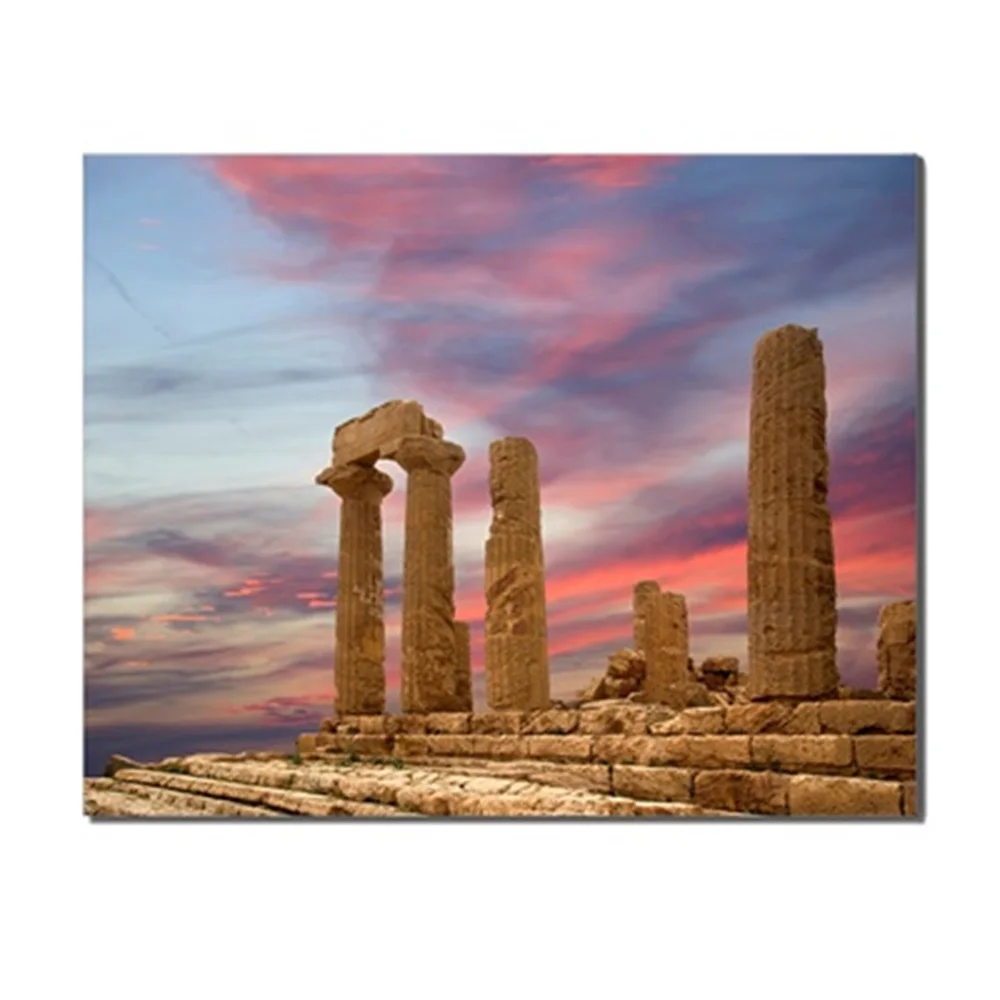 

Roman Places of Interest Sky Famous Building Modern Canvas Wall Artwork For Wedding Home Office Living Room Decoration No Frame
