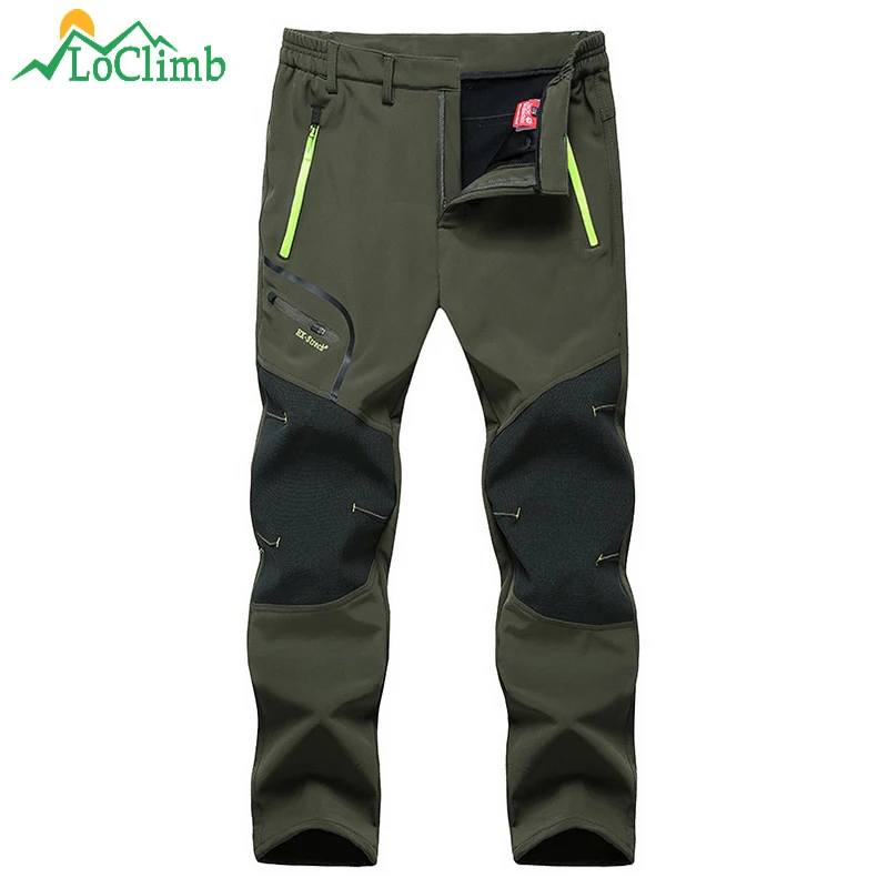 LoClimb invierno Camping senderismo pantalones hombres mujeres impermeable a prueba de viento Softshell pantalones al aire libre Trekking pantalones de esquí AM205 LoClimb invierno Camping senderismo pantalones hombres mujeres impermeable a prueba de viento Softshell pantalones al aire libre Trekking pantalones de esquí AM205