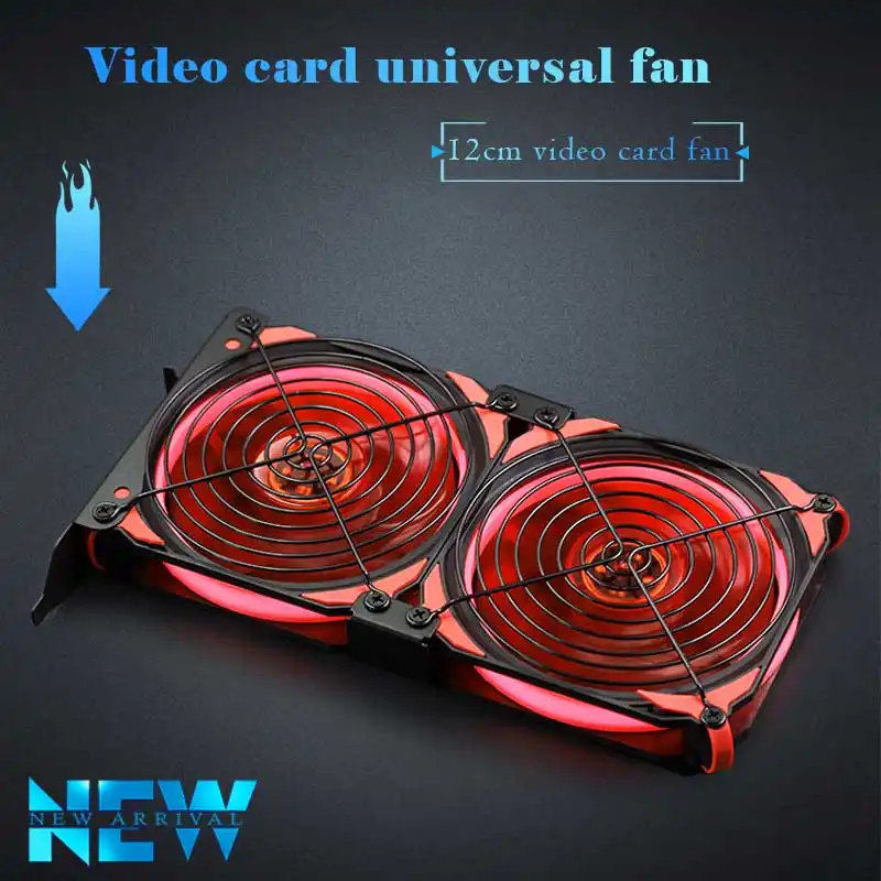 9cm Universal GPU Double/ Three Fan Partner Ultra Quiet PCI Video Card