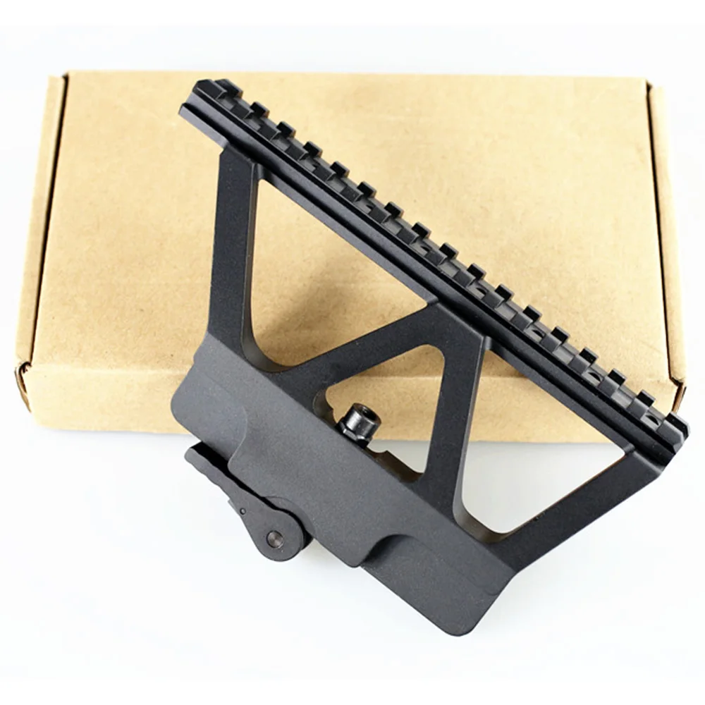 

Quick Detach AK Gun Rail Scope Mount Base Picatinny Side Rail Mounting For AK 47 AK 74 Black