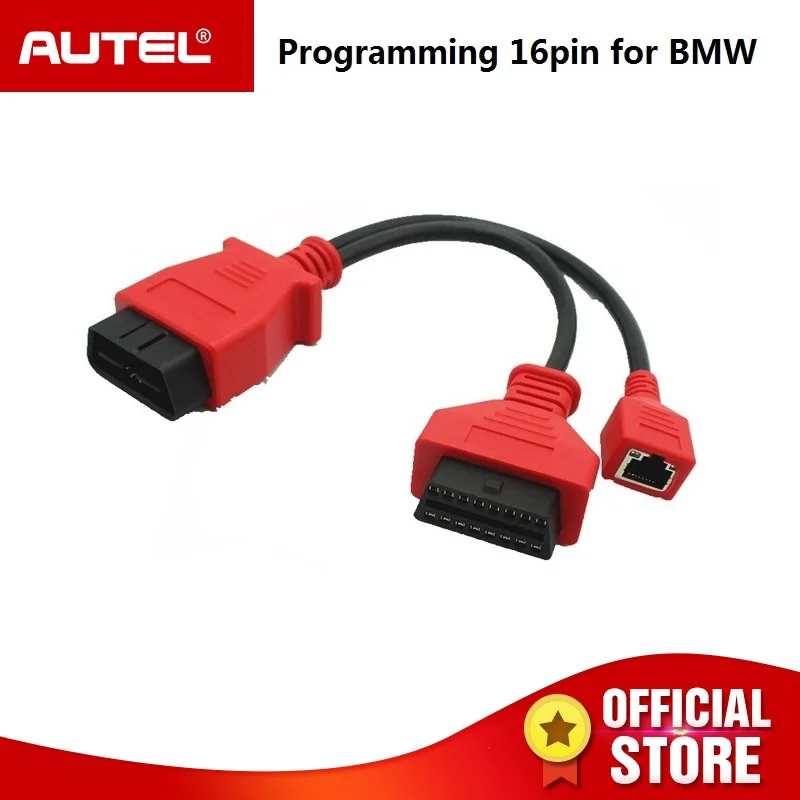 Autel Auto Programming Cable for BMW Ethernet cable for AUTEL Maxisys pro ms908p & Autel Maxisys Elite 16 pin Cable Autel Auto Programming Cable for BMW Ethernet cable for AUTEL Maxisys pro ms908p & Autel Maxisys Elite 16 pin Cable