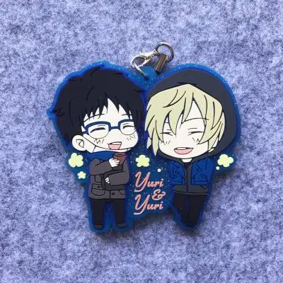 1 шт. llavero Otaku анимация для катания на коньках Yuri On Ice Viktor милая версия брелок