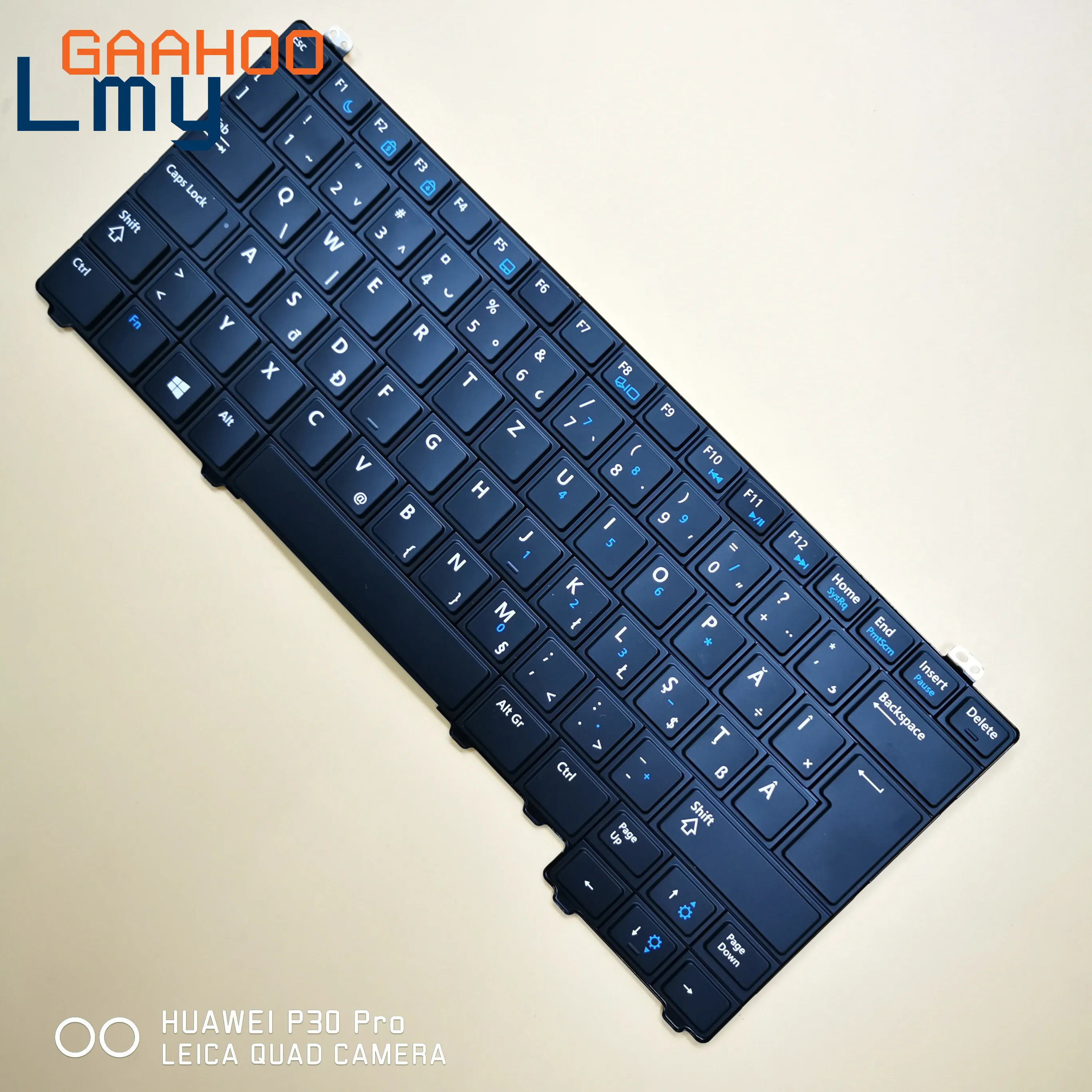 Новая Оригинальная Черная клавиатура для ноутбука DELL LATITUDE E5440 5440 0J9T67|Клавиатуры