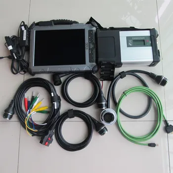 شراء أفضل Mb Star C5 Sd توصيل ل Mb سيارة شاحنة أداة + IX104 C5 I7 اللوحي Mb ستار C5 V2020/6 480GB SSD V-ediamo البرمجيات ل Sd C5