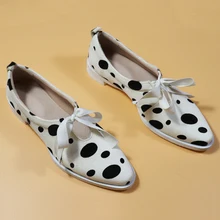 Женские туфли-оксфорды на плоской подошве; кожаные оксфорды на плоской подошве из конского волоса; женские броги; повседневные оксфорды в винтажном стиле; женская обувь