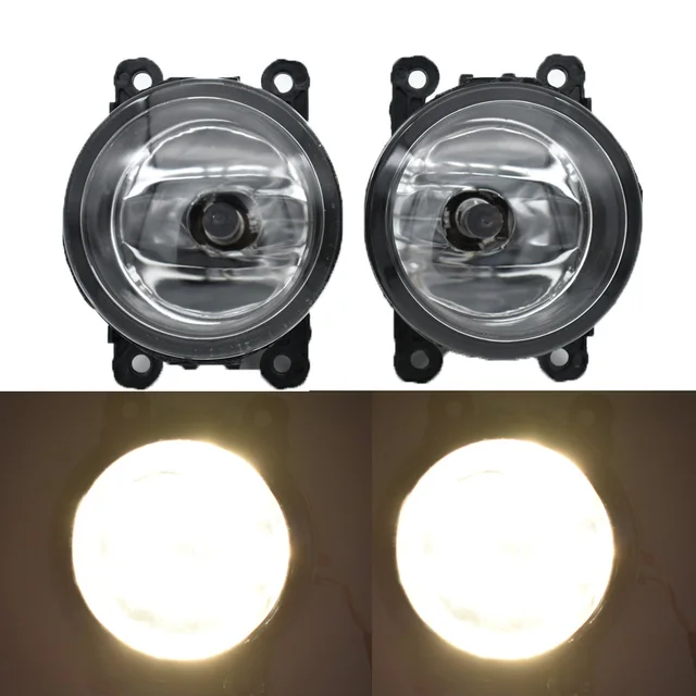 2PCS Fog Lamp Assembly Super Bright Halogen Fog Light 55W New (Right