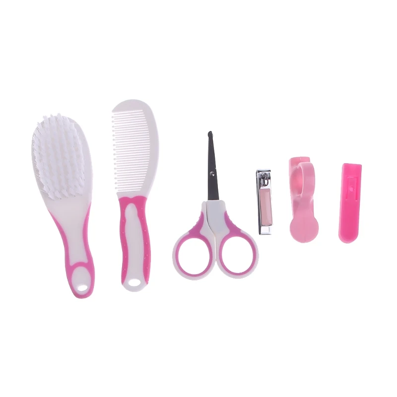 6pcs/Set New Newborn Baby Body Hair Care Tools Kids Manicure Nail Hair