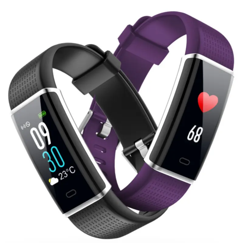 

ID130 Plus Color Smart wristband Heart rate Watches Smart bracelet Fitness tracker Smart band PK mi band 3 Honor band 3