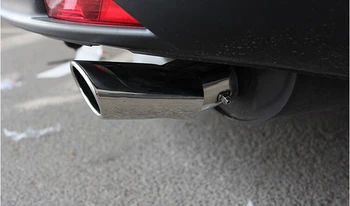 

1pcs Stainless Steel Exhaust Pipe Muffler Tip Exhaust pipe cover for Car styling For Honda CRV 2.0L 2012 2013 2014 2015