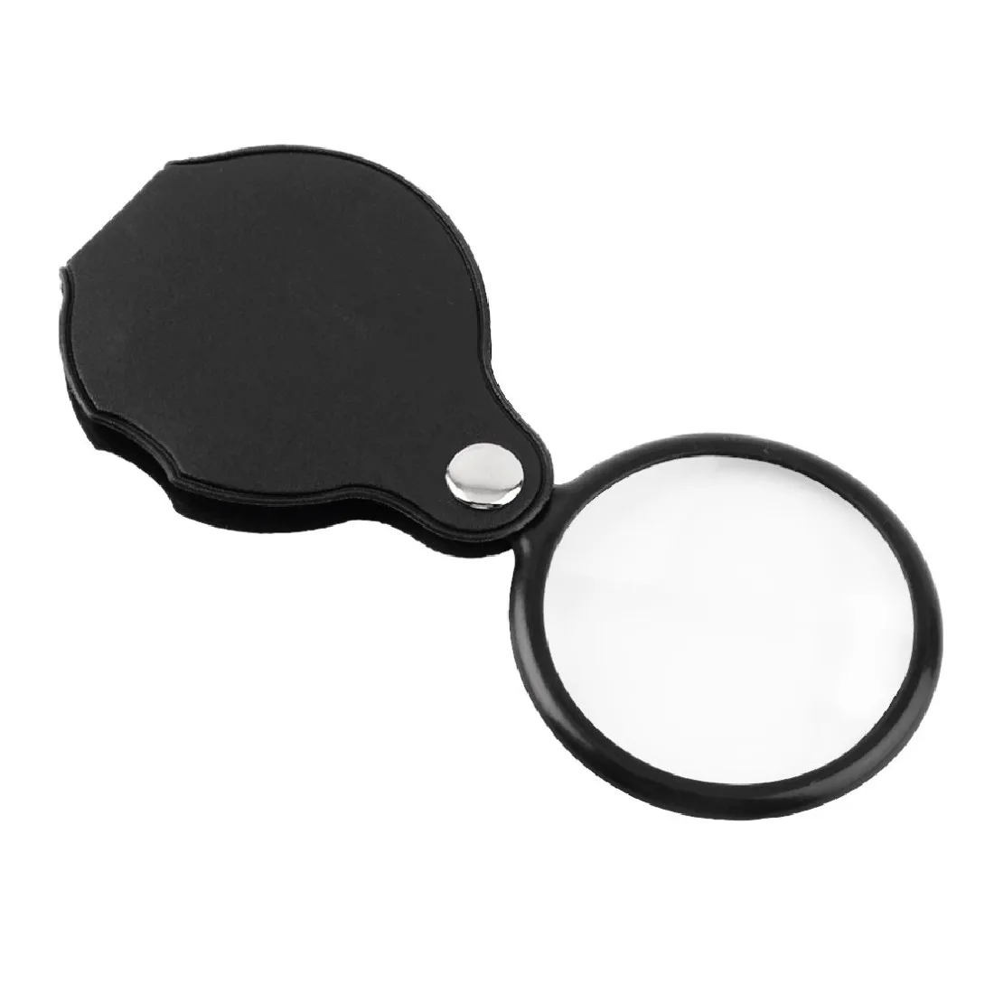 

Handheld Mini Pocket Jewelry Magnifier Magnifying Glass Loupe Foldable Reading Magnifying Glass Lens Pocket Magnifier 5X 45mm