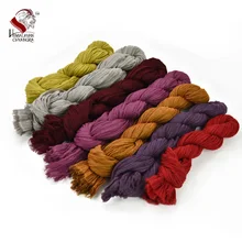Непальский кашемир морщин шарф/шаль/глушитель сплошной цвет дизайн мягкий удобный завод оптом высокое качество