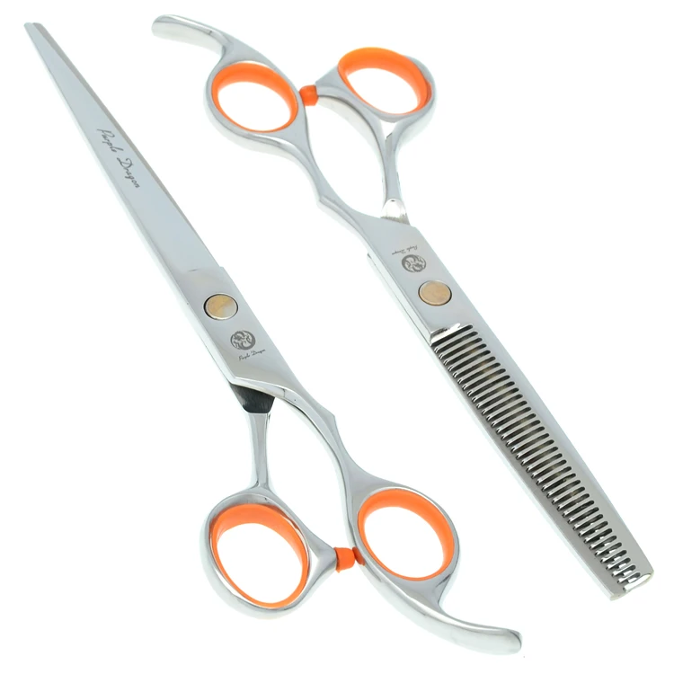 JP440C 7,0 inch большой человеческий волос ножницы/сдвига для парикмахеров, профессиональные ножницы парикмахерские ножницы, 1 шт LZS0735