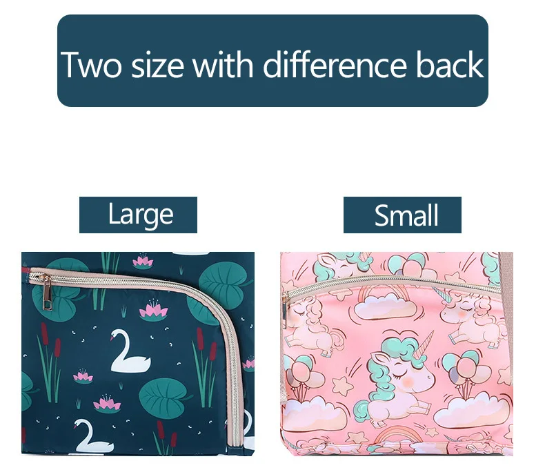 Diaper Bag Travel Mummy Backpack Maternity Nappy Changing Bags Large Capacity Waterproof Nursing Bag Wet Swan Bag For Baby Care (5)