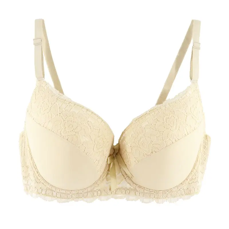 Xiushiren Women Underwear Bra Lace Cover Soft Cotton Molded Cup Sexy Lingerie Push Up Young Girl Underwire Bra Black White Beige Xiushiren Women Underwear Bra Lace Cover Soft Cotton Molded Cup Sexy Lingerie Push Up Young Girl Underwire Bra Black White Beige