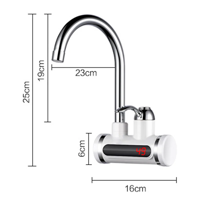 Электрический водонагреватель кран мгновенный горячий водонагреватель кран для холодного нагрева проточный водонагреватель с европейской вилкой