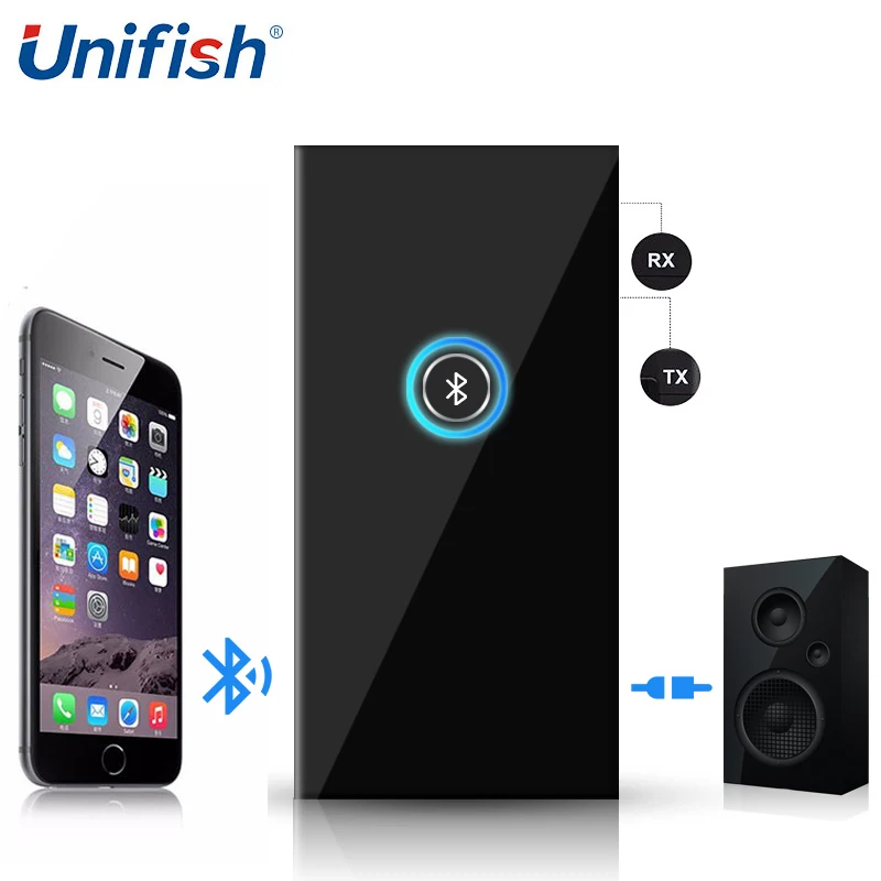 UniFish BTI 010 HiFi Bluetooth 3.0 Receiver with Audio Cable 2 in 1