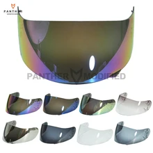 8 Colors Motorcycle Full Face Helmet Visor Shield Case for AGV GP-Pro S4 Airtech Stealth Q3 Titec with Blue/Gold/Smoke/Iridium