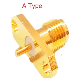 

20pcs SMA Female Jack 2 Hole 4 Hole Flange Mount RF Solder RF Connector