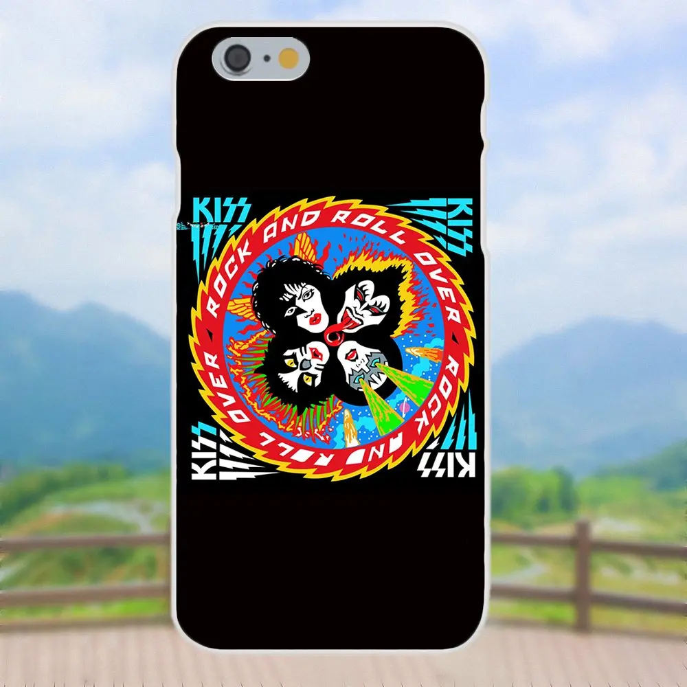 Рок группы &quotKiss&quot для htc 530 626 628 630 816 820 один A9 M7 M8 M9 M10 E9 плюс U11 Moto G G2 G3 G4 G5 сотового