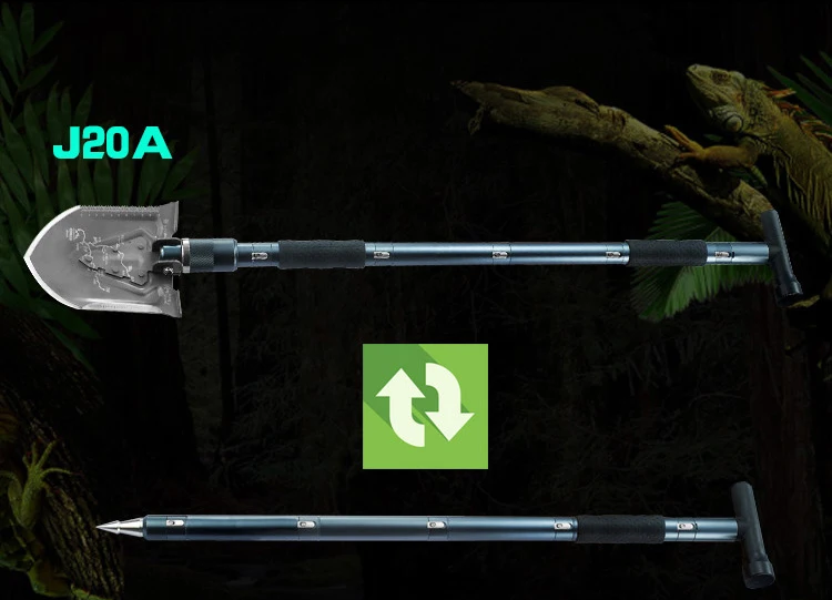 Ferramentas de Sobrevivência Pás Tática Acampar Pás Pás Dobráveis Multifuncionais Militar Chinesa 4 High Quality Esporte e Lazer