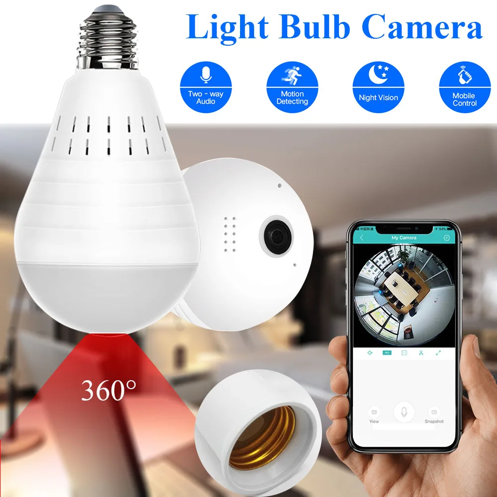 

960P IP Camera Wifi Wireless Security Cameras Surveillance CCTV Camera 360 Degree Panoramic Fishye Home Baby Monitor