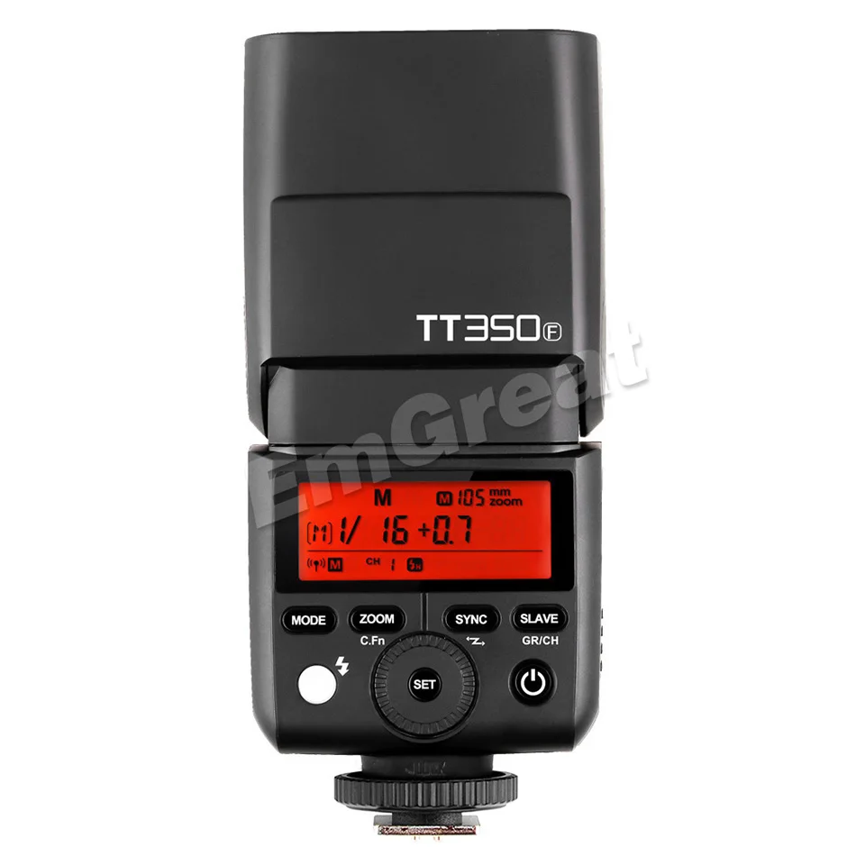 Godox TT350F для Fujifilm Mini speed lite камера вспышка/X1T-F ttl HSS GN36 высокоскоростная 1/8000S 2,4G Беспроводная X система для Fuji