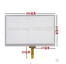 4 3 дюймовый сенсорный экран GPS навигатор ручная работа MP4 MP5 105*65|resistive touchscreen|gps