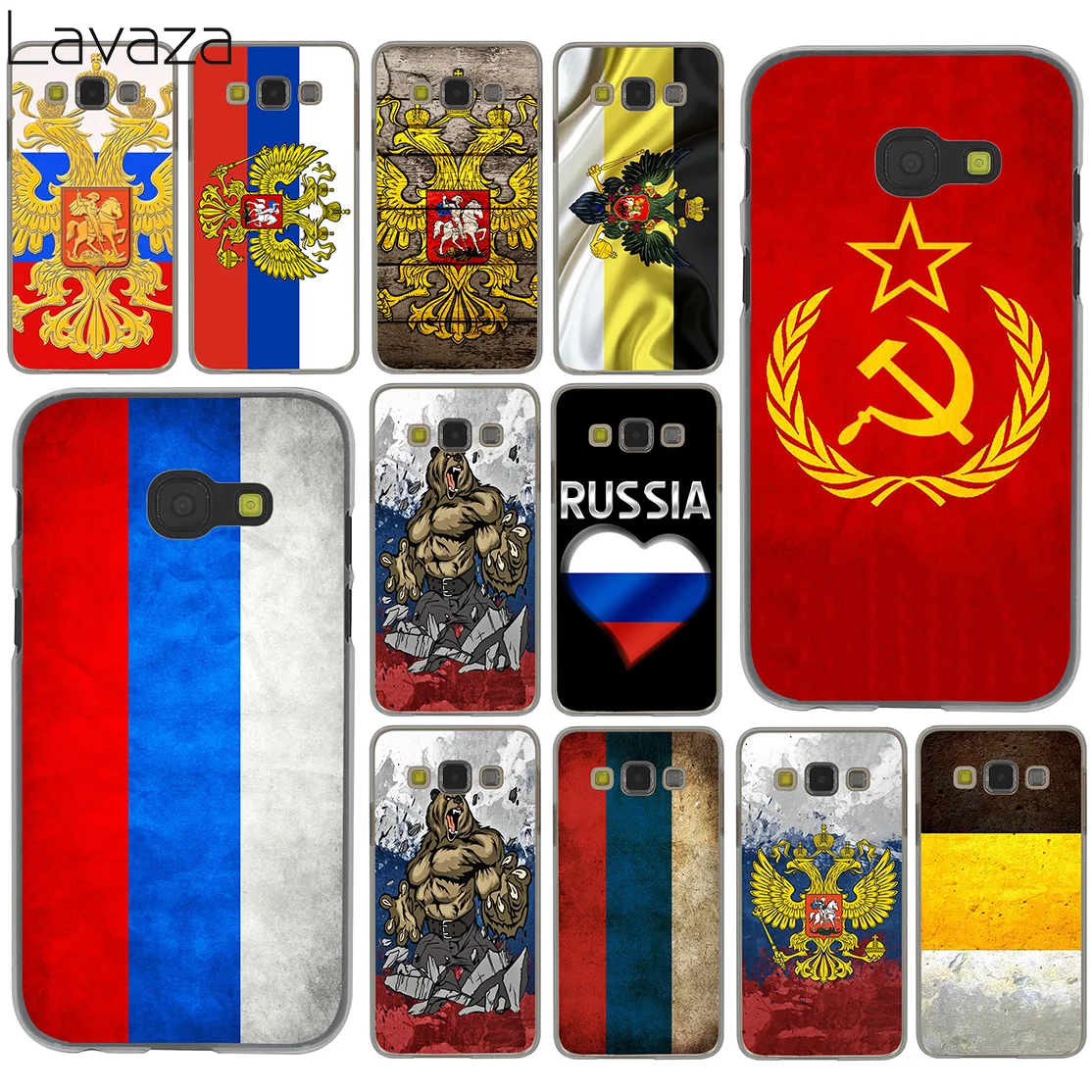 

flag Russian Federation Red Army Bear Hard Case for Galaxy A3 A5 J5 (2015/2016/2017) A7 J7 2015 J3 J5 Prime Note 3 4