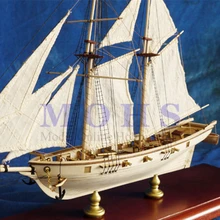Сборная модель наборы Ретро/латунь парусный халкон комбо классическая деревянная парусная лодка масштаб деревянный сборочный корабль строительные наборы