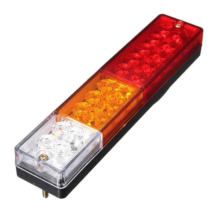 2x LED Stop Rear Tail Reverse Light Indicator Lamp Super Bright Truck Trailer Caravan 12V reverse turn signal running light (9)