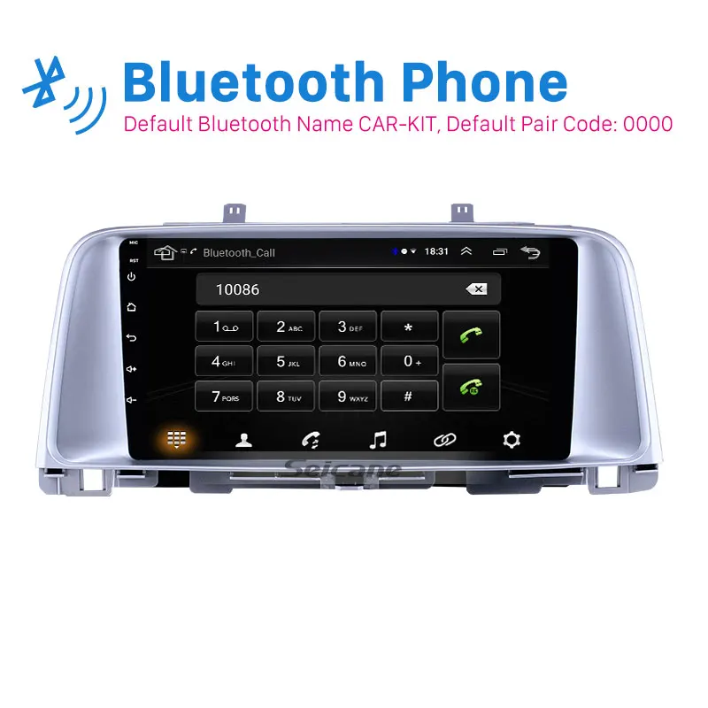  Seicane 4-core Android 8.1 For Kia K5 2015 2016 2017 Car GPS navi Multimedia Player support SWC Bac