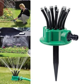 

360 Degrees Adjustable Lawn Sprinkler Automatic Watering for Garden Yard HG99