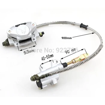 

Free Shipping For ATV accessories big bull big dinosaur ATV after disc brake assembly rear brake pump handbrake calipers 900mm