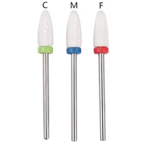 Горячая керамический сверло для ногтей для электрического маникюрного аппарата аксессуары инструменты для маникюра