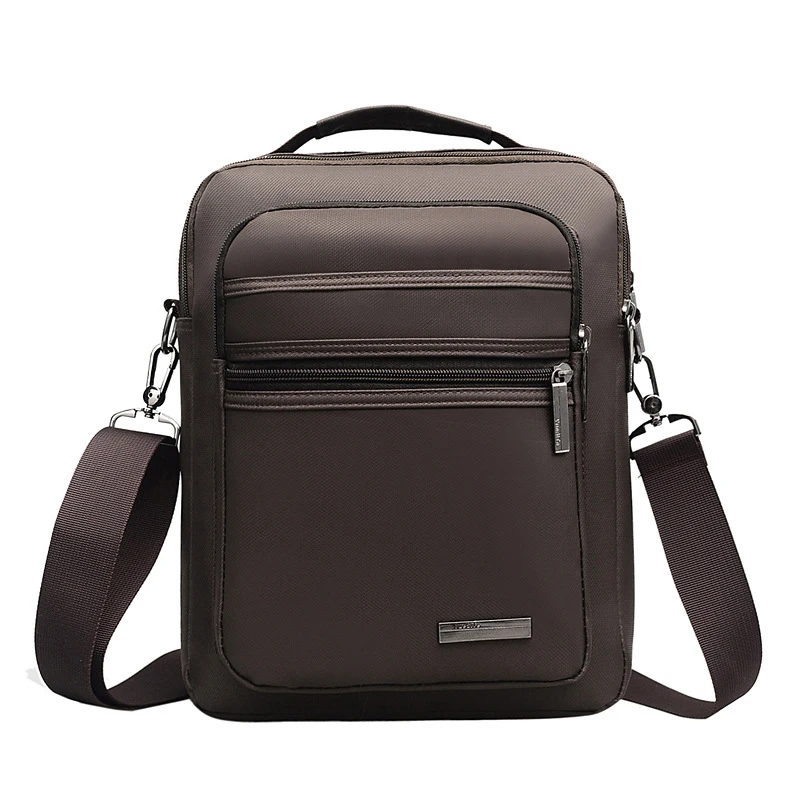 

Nylon Solid Color Men's Hot Multi-Function Convenient Travel Messenger Bag Men's Casual Simple Wild High Quality Shoulder Bag