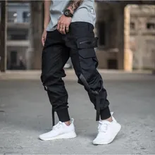 Скрытый луч брюки мужские tide бренд Yu Wenle мульти-карманные рабочие брюки свободные Harlan камуфляж повседневные штаны десантника