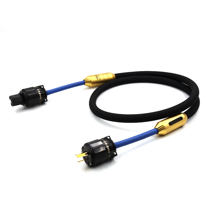 

One piece Original box Hifi audio Ruby Hill II Royal Signature US power cable with US Power Plug cable