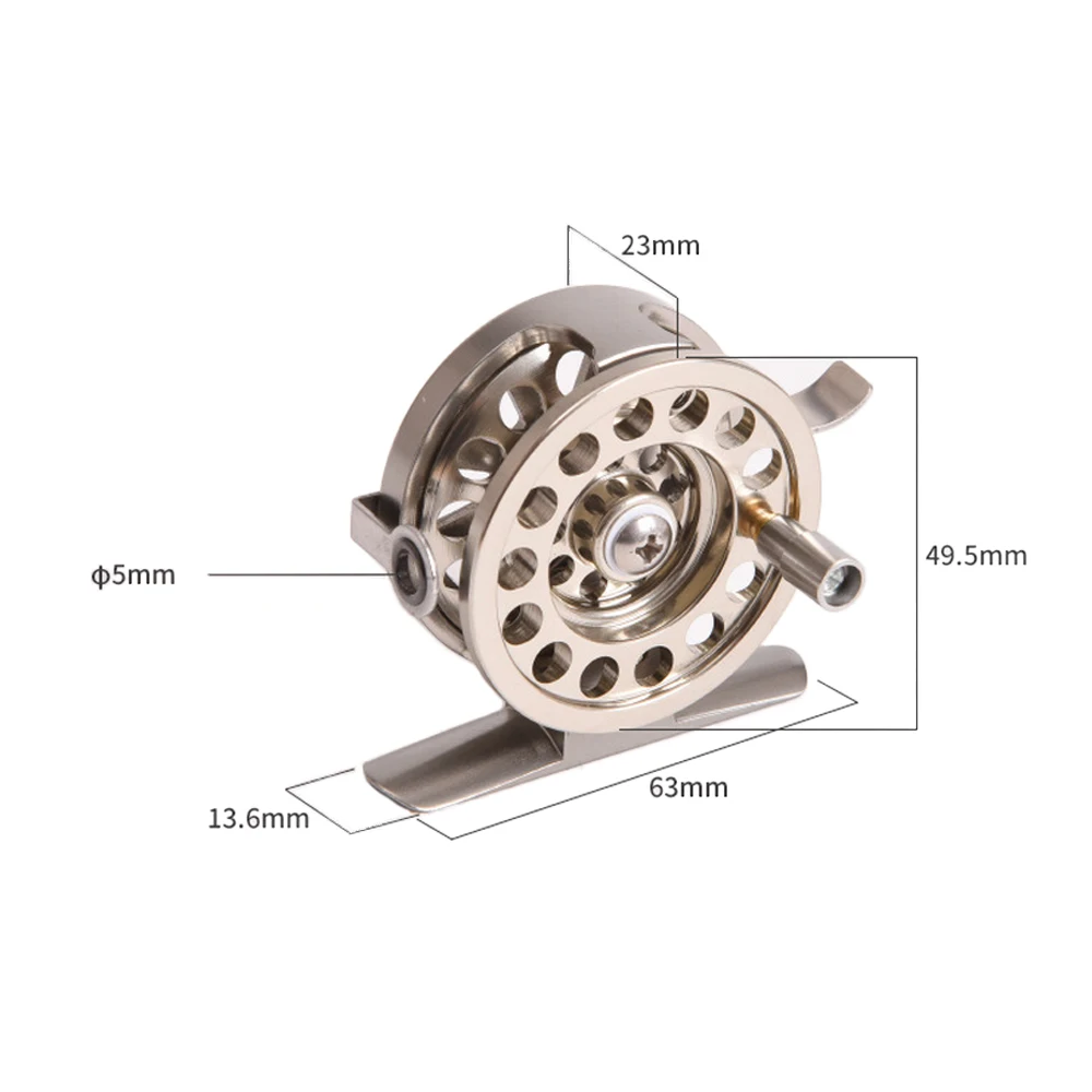 Рыболовная катушка для ловли нахлыстом 49 5 мм 59 мм|fly fishing reel|fishing reelfishing wheel |