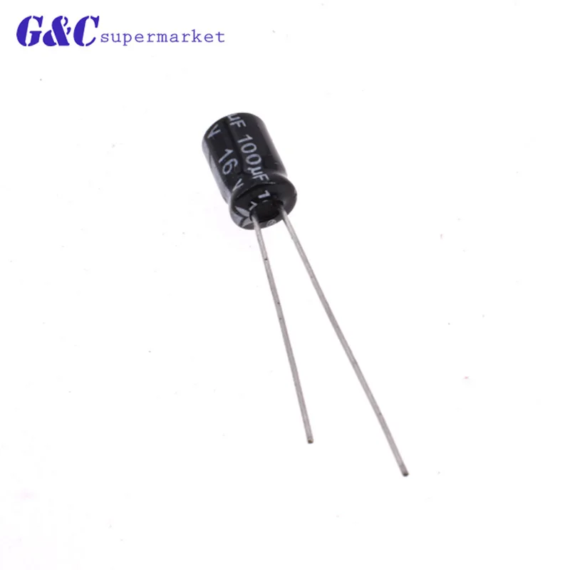 50PCS 25V 1000uF Radial Electrolytic Capacitor NEW