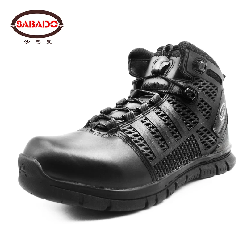 

2018 new design Outdoor Breathable Lightweight Mountain Climbing safety shoes tactical boots hiking shoes
