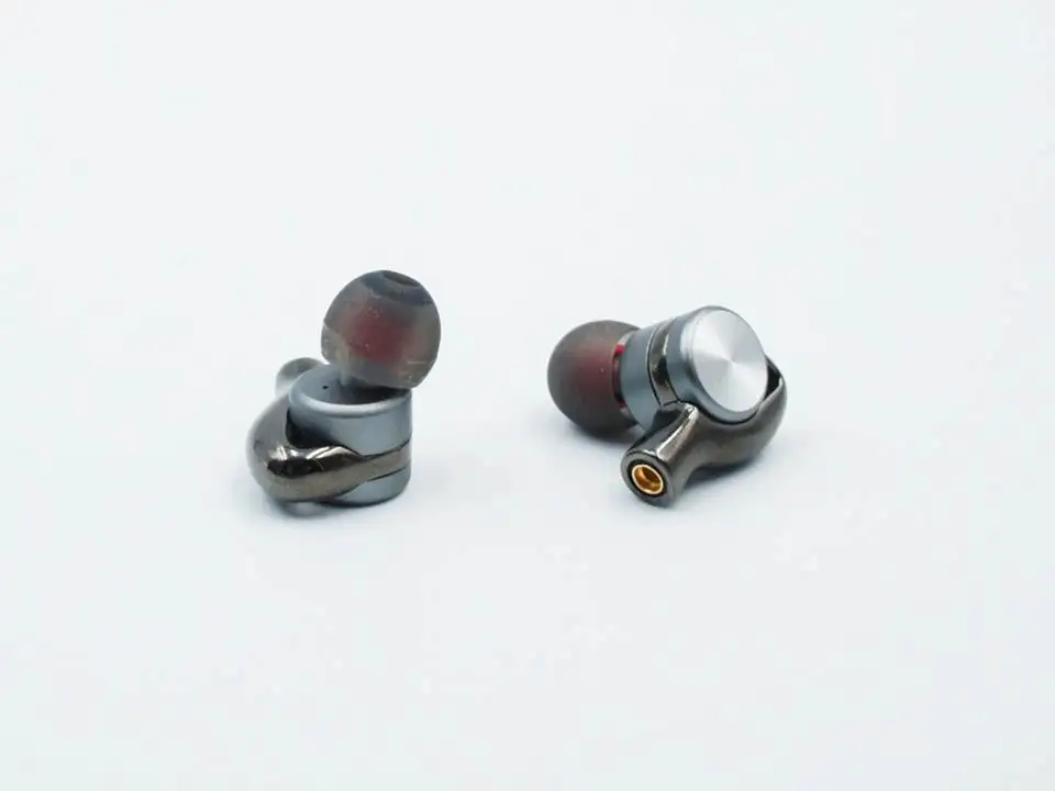 Гибридные наушники вкладыши Paiaudio DM1 1BA + 1 с динамическим драйвером IEMs|Наушники и