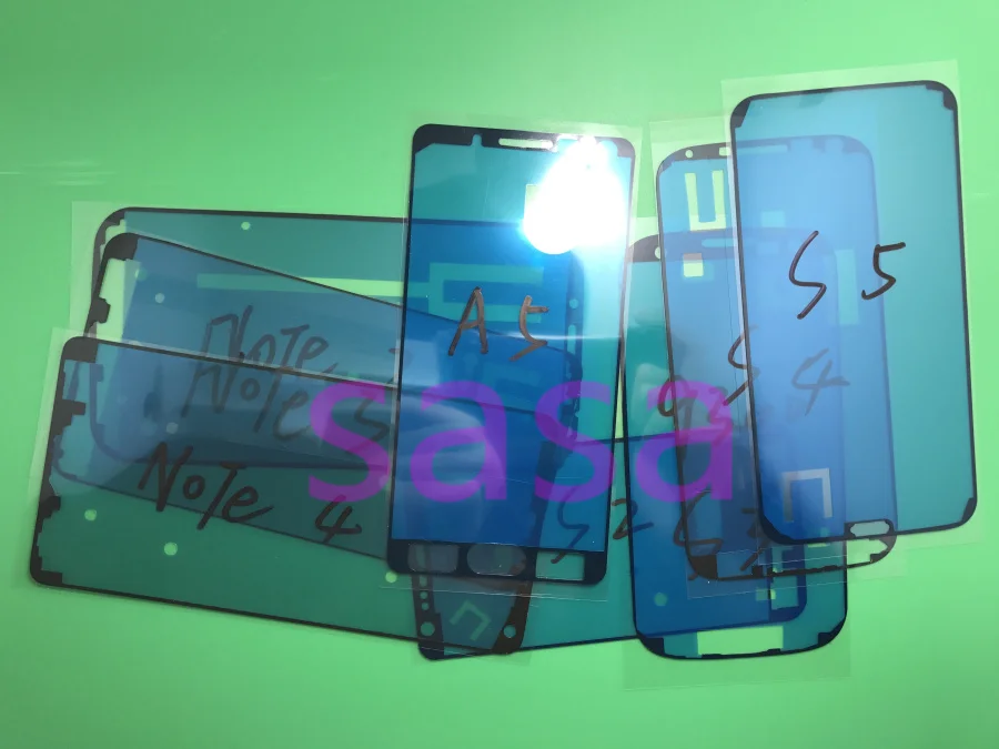 100 шт./лот клейкая рамка 3m наклейка лента для Samsung Galaxy s2 s3 s4 s5 s6 s7 note 1 2 3 4 edge |