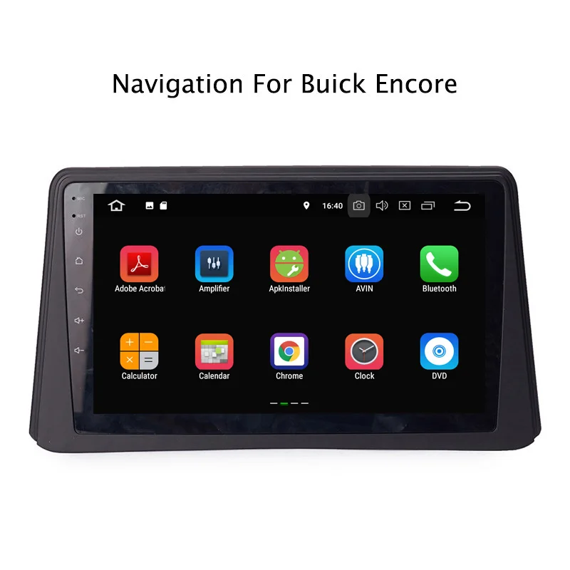 Cheap 9" 2G RAM 16G ROM Android 8.1 Car DVD Multimedia Player For Buick Encore 2013 Touch Screen GPS Navigation Radio Stereo Audio 4