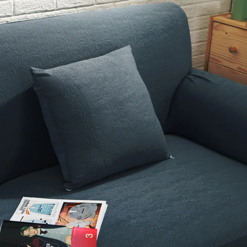 Чехлы для диванов жаккардовая sofa slipcover один/два/три/четыре-местный стрейч живописные принципиально диван крышка Капа de Диван украшения