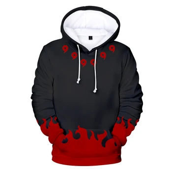 

novelty Naruto hoodies Sweatshirt in male/female Harajuku design pullovers Naruto 3D long sleeve autumn warm high quality hoodie