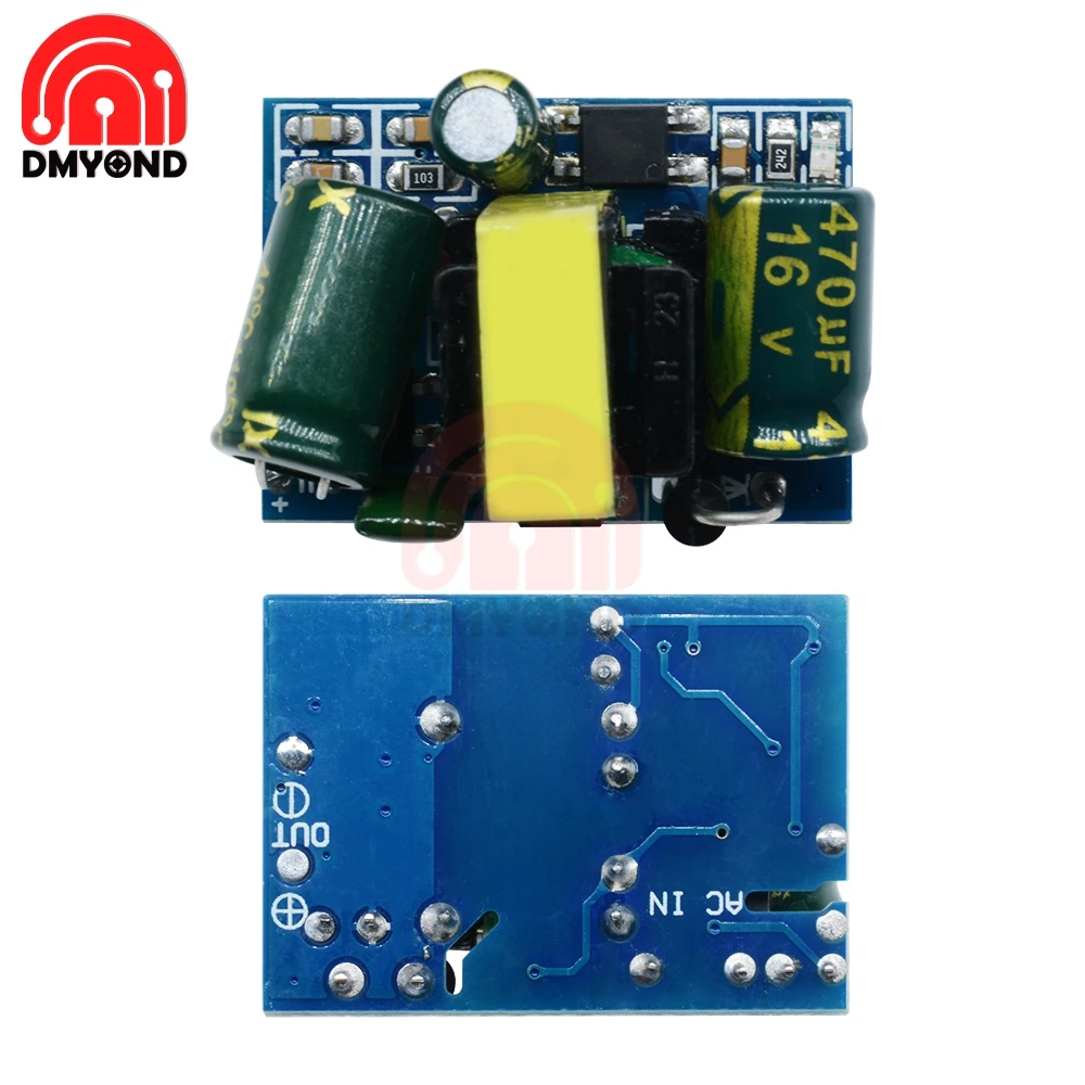 DC 12V 450mA 5W AC модуль источника питания понижающий преобразователь трансформатор