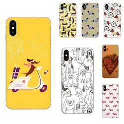 На Алиэкспресс купить чехол для смартфона popular case for xiaomi mi3 mi4 mi4c mi4i mi5 mi 5s 5x 6 6x a1 max mix 2 note 3 4 alpha dachshund silhouette dog
