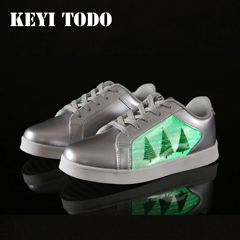 Горячая Распродажа настоящие Tenis Led экран свет 2019 новые светящиеся светодиодные