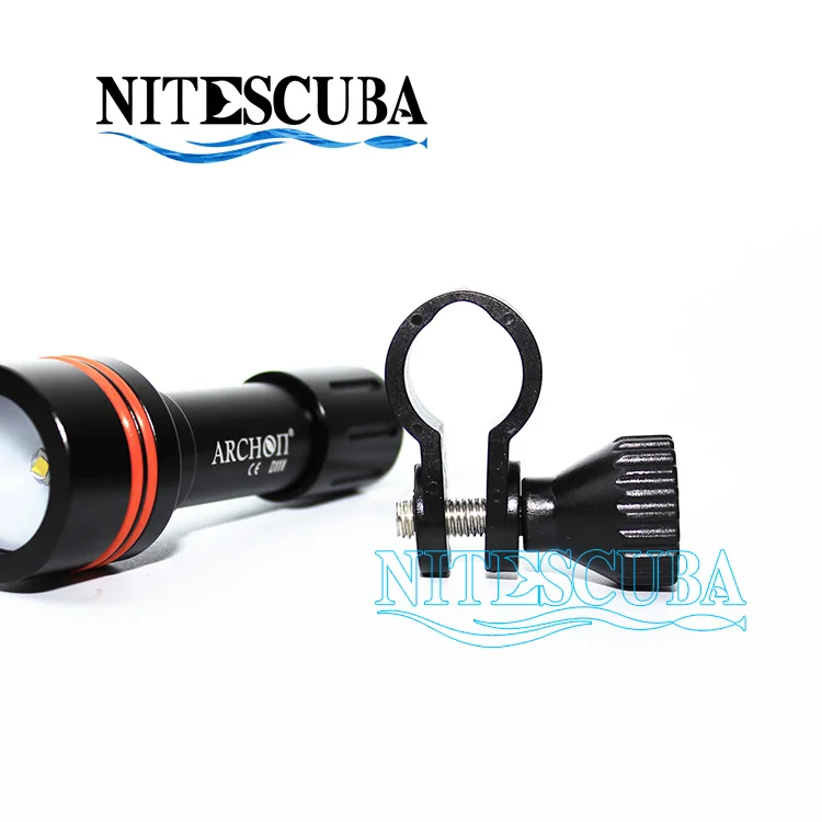 

NiteScuba Diving YS adapter light clip Mount Holder Clamp for ARCHON D10U D11V spotlight Waterproof Torch Underwater Photography